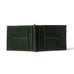 Finley Money Clipper- Green Classy Leather Bags