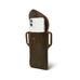Mobile Holster Case- Dark Brown Classy Leather Bags