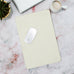 Ivory Elegance Leather Desk Mat + Mouse Pad Classy Leather Bags