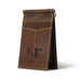 Finley Money Clipper- Walnut Brown Classy Leather Bags