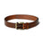 Vibrant Brown Pin Buckle Belt Classy Leather Bags
