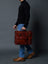 Tuscany Italian Leather Briefcase, Tan Classy Leather Bags