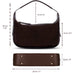Dolcezza Suede Leather Women's Bag Mizuri Leather