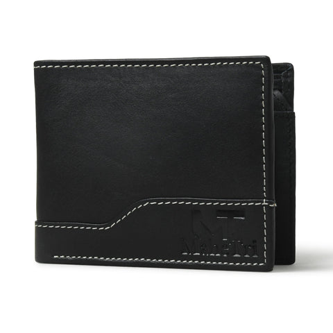Judson Bi-fold Wallet - Black Classy Leather Bags