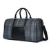 The Highlander Plaid Duffle Bag Classy Leather Bags
