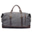 Vintage Canvas Leather Shoulder Bag Canvas Duffle Bag Crossbody Travel Bag RockCow Leather Studio