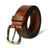 Vibrant Brown Pin Buckle Belt Classy Leather Bags
