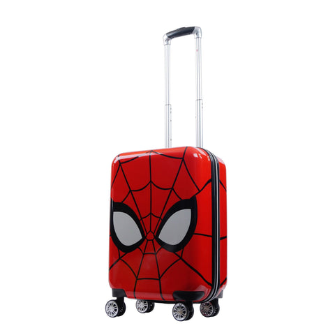 Marvel Spiderman Mask FŪL 21" Hard Rolling Luggage, Red Ful Luggage