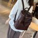 Large Women's Genuine Leather Backpacks, Handmade Vintage School Backpack for Women RockCow Leather Studio