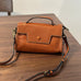 Genuine Leather Satchel handbags, Mini Leather Crossbody Bag with Removable Strap, Vintage Leather City Bag RockCow Leather Studio