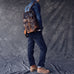 Crazy Horse Leather Men Travel Backpack Retro Laptop Backpack Bucket Backpack RockCow Leather Studio