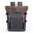 DSLR Camera Backpack Waxed Canvas Camera Backpack Waterproof Backpack RockCow Leather Studio