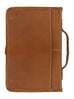 Classic Bible Leather Cover - Tan Classy Leather Bags