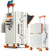 Suitcase Travel Luggage Trolley Front-Opening Large Capacity Aluminum Frame Carry-On Cabin Bag Social Buzz eSIMs