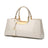 Fashionable Glossy Patent Leather Handbag for Brides Trendy Attic Store01