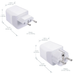 Europe Travel Adapter Plug Combo - Type C, E/F | Dual USB – European Combo (CTU-9-9C) Ceptics