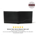 Judson Bi-fold Wallet - Black Classy Leather Bags