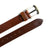 Vibrant Brown Pin Buckle Belt Classy Leather Bags