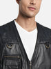 Lambskin Leather Vest Classy Leather Bags