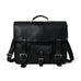 Shadow Silver Black Messenger Bag Classy Leather Bags