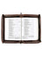 Classic Bible Leather Cover - Choco Classy Leather Bags