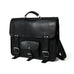 Shadow Silver Black Messenger Bag Classy Leather Bags