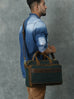 Canvas Green Briefcase Classy Leather Bags