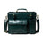 Tuscany Italian Leather Briefcase, Green Classy Leather Bags