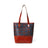 Neela Ajrakh Leather Tote Bag Classy Leather Bags