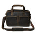 Perkins Buffalo Leather Office Briefcase Classy Leather Bags