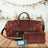 Traveler Weekender Duffle Bag + FREE Toiletry Bag Classy Leather Bags