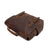 Latest Style Handmade Canvas Leather Briefcase Vintage Crazy Horse Messenger Bag Crossbody Shoulder Bag Laptop Bag W1808 RockCow Leather Studio