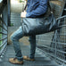 Men Large Tote Weekend Bag Cowhide Duffle Bag Travel Bag Z9016 RockCow Leather Studio