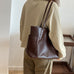 Full Grain Leather Tote Bag, Large Capacity Shoulder Bag for Women, Everyday Leather Tote Bag RockCow Leather Studio