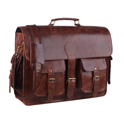 The Men's Distressed Classy Leather Bags