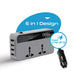 Ceptics 200W Car Power Inverter Charger with Digital Display and SmartVoltage™ Technology (PI-200W4U) Ceptics