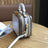 Women's Small Leather Box Bag Crossbody Clutch, Retro handmade leather crossbody bag square bag RockCow Leather Studio
