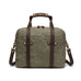 Waxed Canvas Vintage Travel Men's Briefcase Social Buzz eSIMs