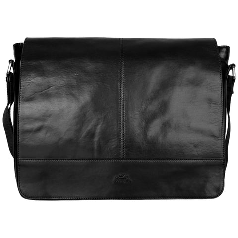 Mancini Pelle D’oro 15” Laptop / Tablet Messenger Bag Mancini