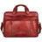 Mancini Pelle D’oro Double Compartment Top Zipper 15.6” Laptop / Tablet Briefcase Mancini