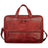 Mancini Pelle D’oro Triple Compartment 15.6” Laptop / Tablet Briefcase Mancini