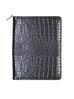 Scully Croco/Ostrich Leather zip planner and letter pad