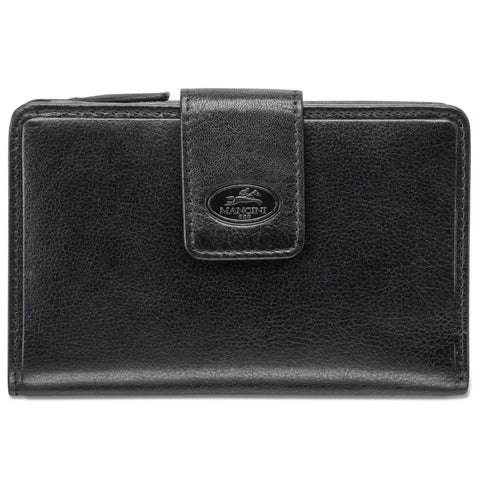 Mancini Ladies’ RFID Secure Medium Clutch Wallet
