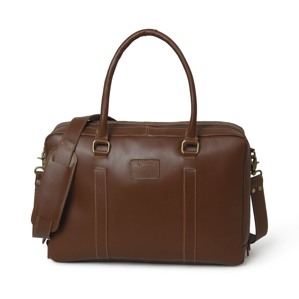 Dixon Brown Buffalo Leather Laptop Office Briefcase Classy Leather Bags