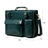 Tuscany Italian Leather Briefcase, Green Classy Leather Bags