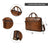 Laurent Leather Briefcase- Brown Classy Leather Bags
