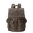 Men's Oil Wax Canvas Vintage Travel Backpack Social Buzz eSIMs
