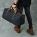 Campbell Canvas Carry On Duffle Classy Leather Bags