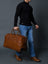 Harbor Leather Trolly Carry-On Classy Leather Bags