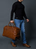 Harbor Leather Trolly Carry-On Classy Leather Bags